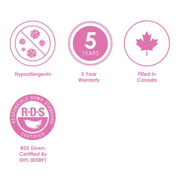 Canadian Down & Feather Company White Down Duvet Summer Weight